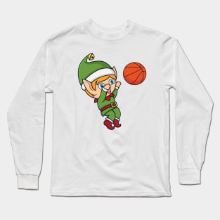 Basketball elf Long Sleeve T-Shirt